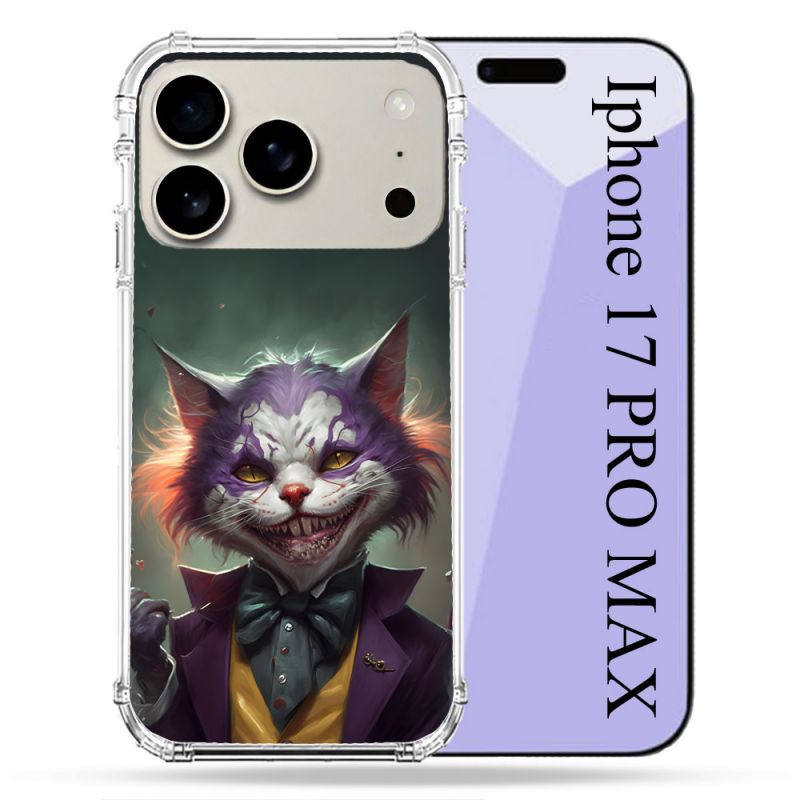 Coque Renforcée Magsafe Pour Iphone 17 Pro Max Animal Chat Joker