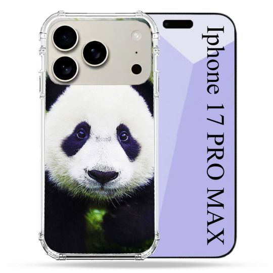 Coque Renforcée Magsafe Pour Iphone 17 Pro Max Animal Panda Color