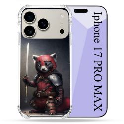 Coque Renforcée Magsafe Pour Iphone 17 Pro Max Animal Raton Samouraï