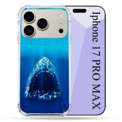 Coque Renforcée Magsafe Pour Iphone 17 Pro Max Animal Requin Dent