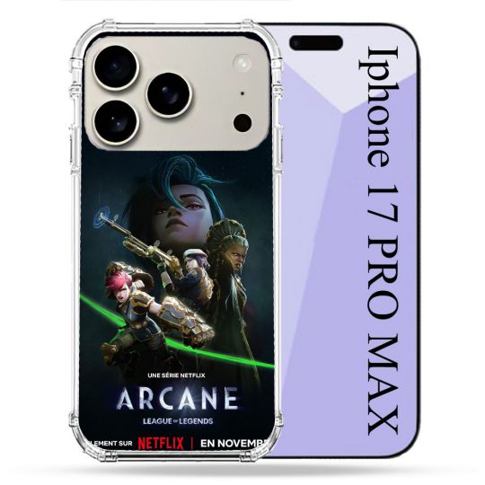 Coque Renforcée Magsafe Pour Iphone 17 Pro Max Arcane Affiche