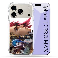 Coque Renforcée Magsafe Pour Iphone 17 Pro Max Arcane Jinx Sœur