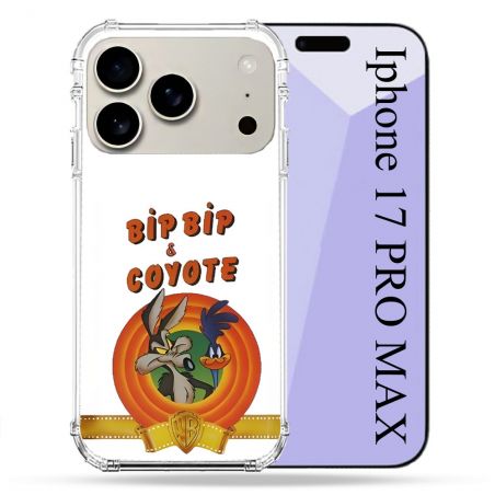 Coque Renforcée Magsafe Pour Iphone 17 Pro Max Bip Bip Coyote