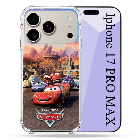 Coque Renforcée Magsafe Pour Iphone 17 Pro Max Cars Affiche