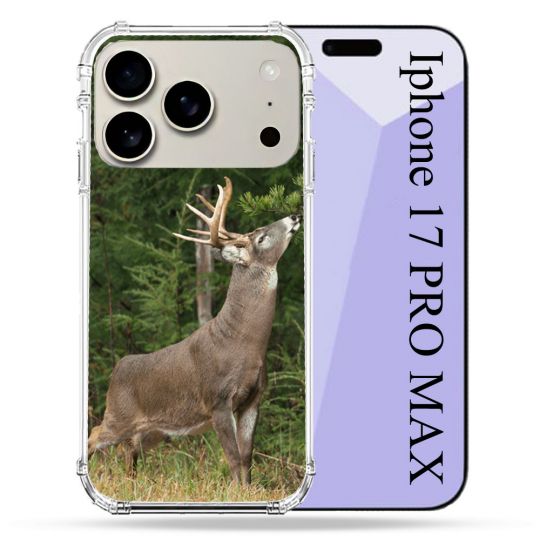 Coque Renforcée Magsafe Pour Iphone 17 Pro Max Chasse Cerf