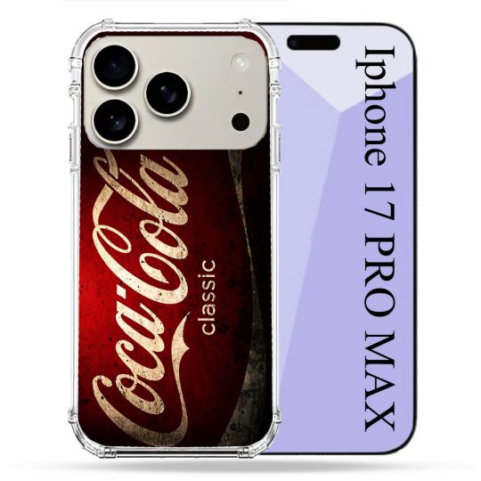 Coque Renforcée Magsafe Pour Iphone 17 Pro Max Coca Cola Classique