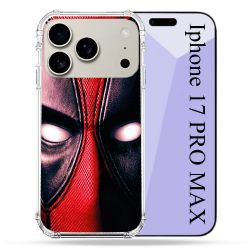 Coque Renforcée Magsafe Pour Iphone 17 Pro Max Deadpool Yeux