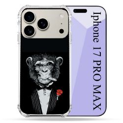 Coque Renforcée Magsafe Pour Iphone 17 Pro Max Decale Singe Mafia