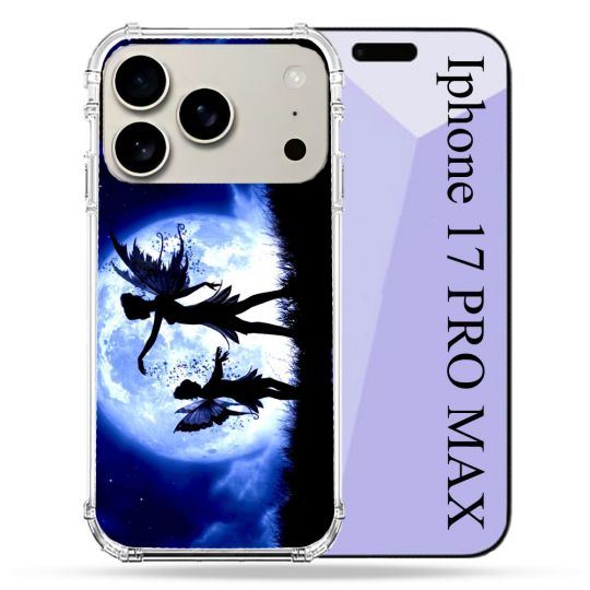 Coque Renforcée Magsafe Pour Iphone 17 Pro Max Fantastique Fee Lune
