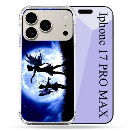 Coque Renforcée Magsafe Pour Iphone 17 Pro Max Fantastique Fee Lune