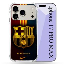 Coque Renforcée Magsafe Pour Iphone 17 Pro Max Foot FC Barcelone Vintage