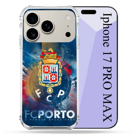 Coque Renforcée Magsafe Pour Iphone 17 Pro Max Foot FC Porto