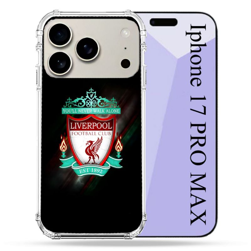 Coque Renforcée Magsafe Pour Iphone 17 Pro Max Foot Liverpool