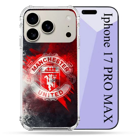 Coque Renforcée Magsafe Pour Iphone 17 Pro Max Foot Manchester United