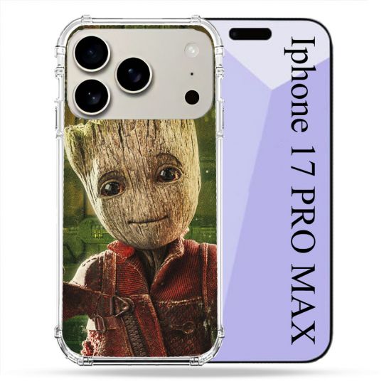 Coque Renforcée Magsafe Pour Iphone 17 Pro Max Groot Vert