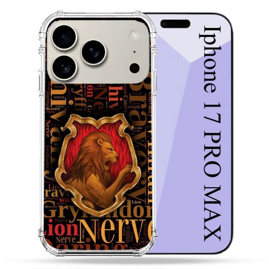 Coque Renforcée Magsafe Pour Iphone 17 Pro Max Harry Potter Griffondor