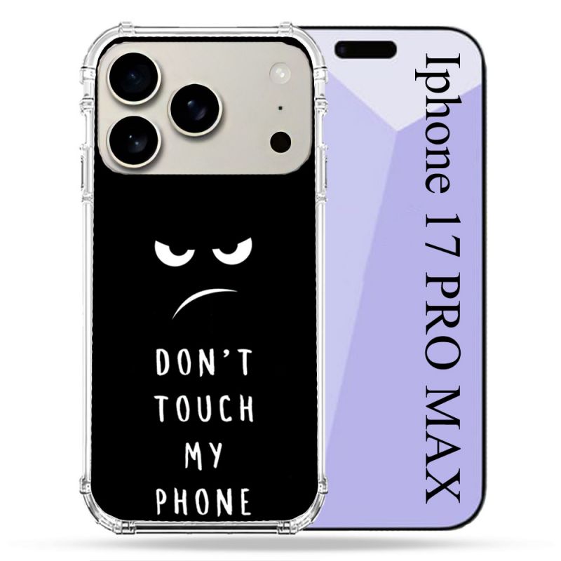 Coque Renforcée Magsafe Pour Iphone 17 Pro Max Humour Don't Touch