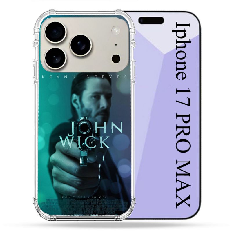 Coque Renforcée Magsafe Pour Iphone 17 Pro Max John Wick