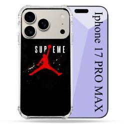 Coque Renforcée Magsafe Pour Iphone 17 Pro Max Jordan Supreme Noir