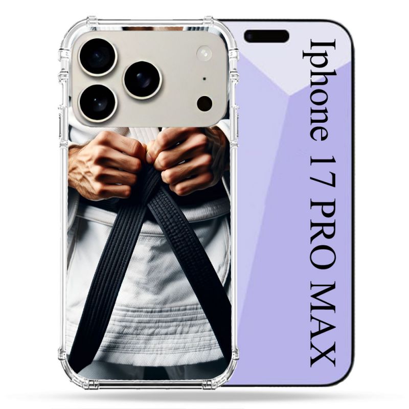 Coque Renforcée Magsafe Pour Iphone 17 Pro Max Kimono Ceinture