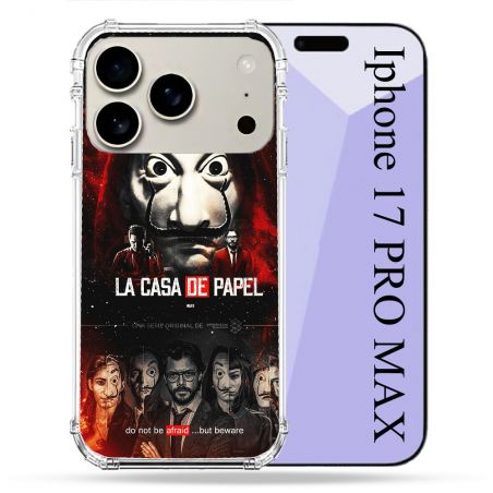 Coque Renforcée Magsafe Pour Iphone 17 Pro Max La Casa De Papel