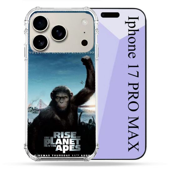 Coque Renforcée Magsafe Pour Iphone 17 Pro Max La Planete Des Singes