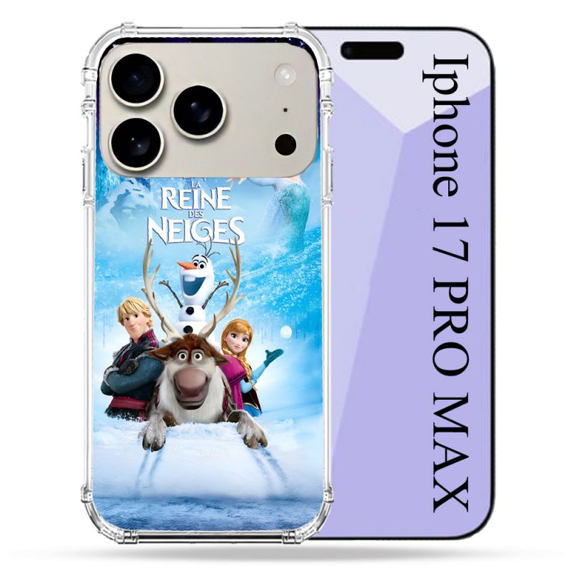 Coque Renforcée Magsafe Pour Iphone 17 Pro Max La Reine Des Neiges