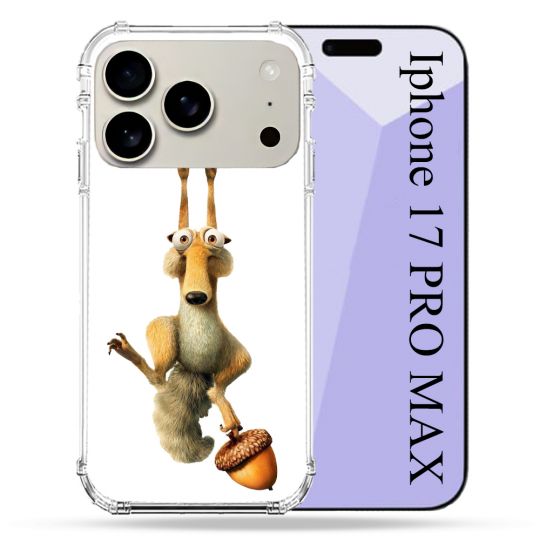 Coque Renforcée Magsafe Pour Iphone 17 Pro Max L'âge de Glace Scratch Suspendu