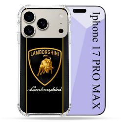 Coque Renforcée Magsafe Pour Iphone 17 Pro Max Lamborghini Carbone