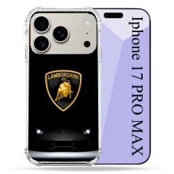 Coque Renforcée Magsafe Pour Iphone 17 Pro Max Lamborghini Noir
