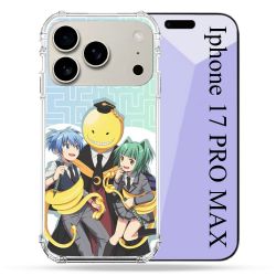 Coque Renforcée Magsafe Pour Iphone 17 Pro Max Manga Assassination Classroom Kuro Trio