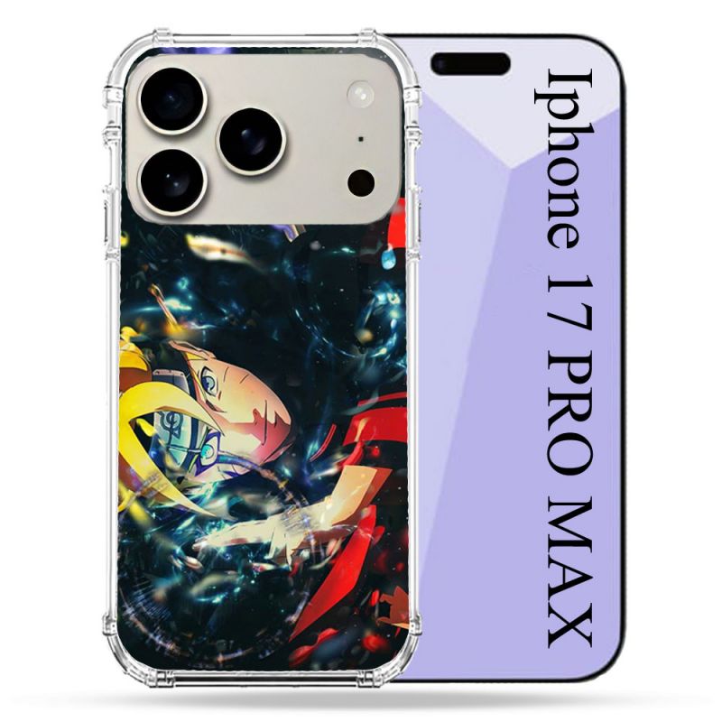 Coque Renforcée Magsafe Pour Iphone 17 Pro Max Manga Boruto Eclair
