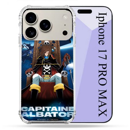 Coque Renforcée Magsafe Pour Iphone 17 Pro Max Manga Capitaine Albator