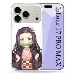 Coque Renforcée Magsafe Pour Iphone 17 Pro Max Manga Demon Slayer Nezuko