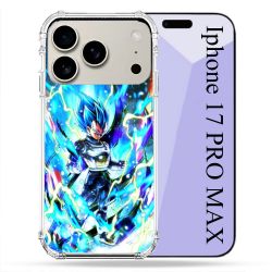 Coque Renforcée Magsafe Pour Iphone 17 Pro Max Manga Dragon Ball Vegeta Bleu