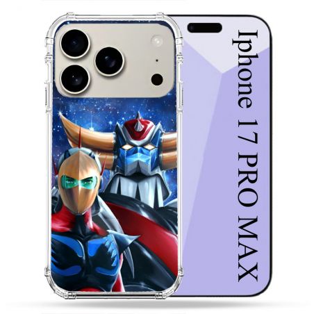 Coque Renforcée Magsafe Pour Iphone 17 Pro Max Manga Goldorak