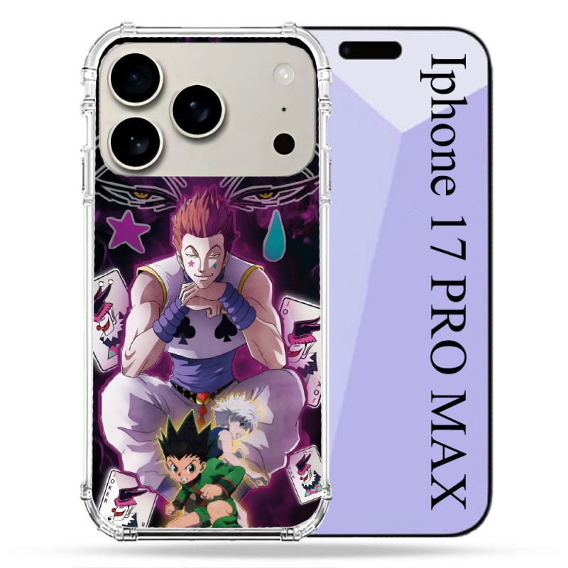 Coque Renforcée Magsafe Pour Iphone 17 Pro Max Manga Hunter X Hunter Hisoka