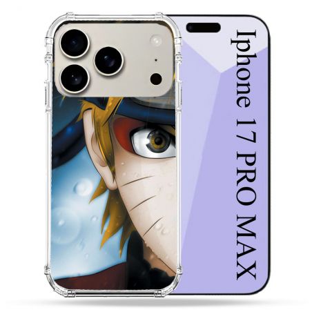 Coque Renforcée Magsafe Pour Iphone 17 Pro Max Manga Naruto Blanc