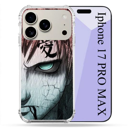 Coque Renforcée Magsafe Pour Iphone 17 Pro Max Manga Naruto Gaara