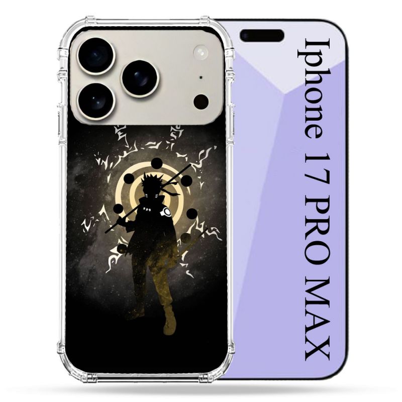 Coque Renforcée Magsafe Pour Iphone 17 Pro Max Manga Naruto Sage