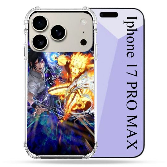 Coque Renforcée Magsafe Pour Iphone 17 Pro Max Manga Naruto VS