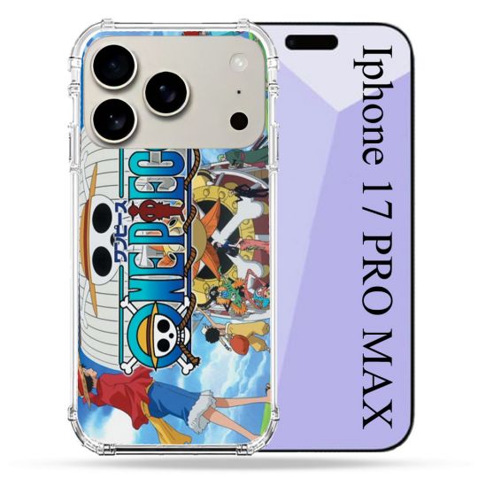 Coque Renforcée Magsafe Pour Iphone 17 Pro Max Manga One Piece Sunny