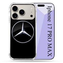 Coque Renforcée Magsafe Pour Iphone 17 Pro Max Mercedes Carbone