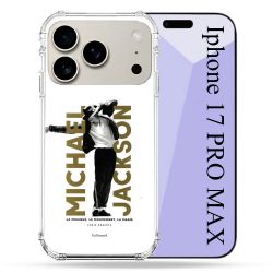 Coque Renforcée Magsafe Pour Iphone 17 Pro Max Michael Jackson Blanc