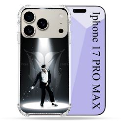 Coque Renforcée Magsafe Pour Iphone 17 Pro Max Michael Jackson Noir