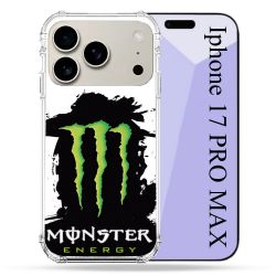 Coque Renforcée Magsafe Pour Iphone 17 Pro Max Monster Energy Tache
