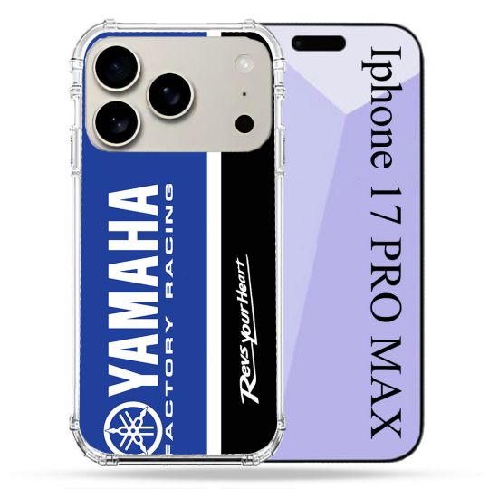 Coque Renforcée Magsafe Pour Iphone 17 Pro Max Moto Yamaha