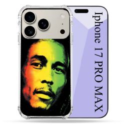 Coque Renforcée Magsafe Pour Iphone 17 Pro Max Musique Bob Marley 2