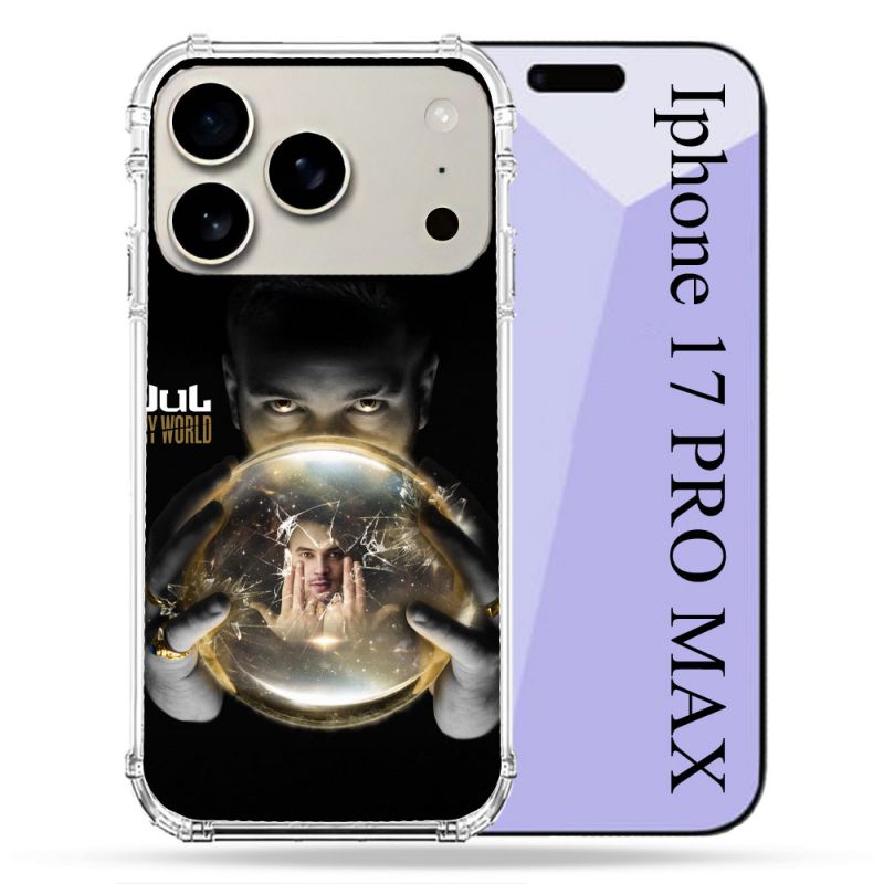 Coque Renforcée Magsafe Pour Iphone 17 Pro Max Musique Jul Affiche