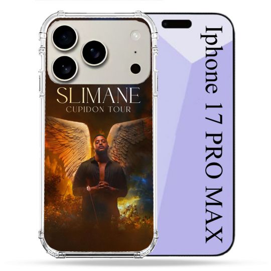 Coque Renforcée Magsafe Pour Iphone 17 Pro Max Musique Slimane Ange